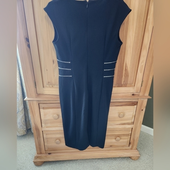NEW YORK AND COMPANY BLACK DRESS - Picture 2 of 4